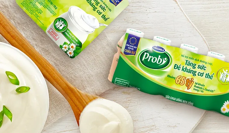 Tác dụng của sữa chua men vi sinh đối với hệ tiêu hóa